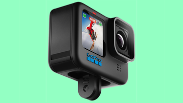 The new GoPro HERO10 Black side view