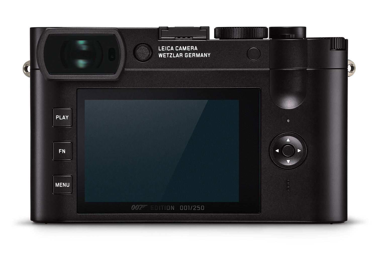 Back of Leica Q2 "007" edition