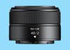 The front of the Nikon Z 40mm F2 lens