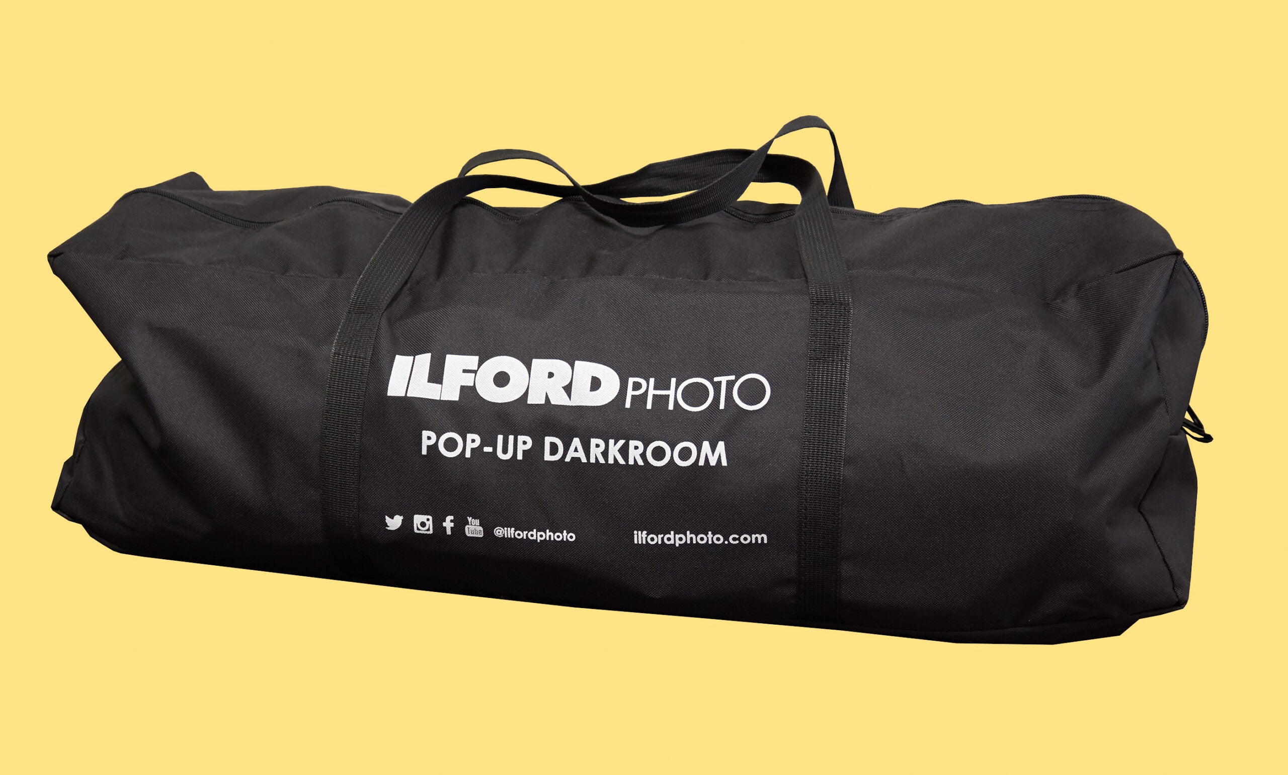 Ilford pop-up darkroom carry bag