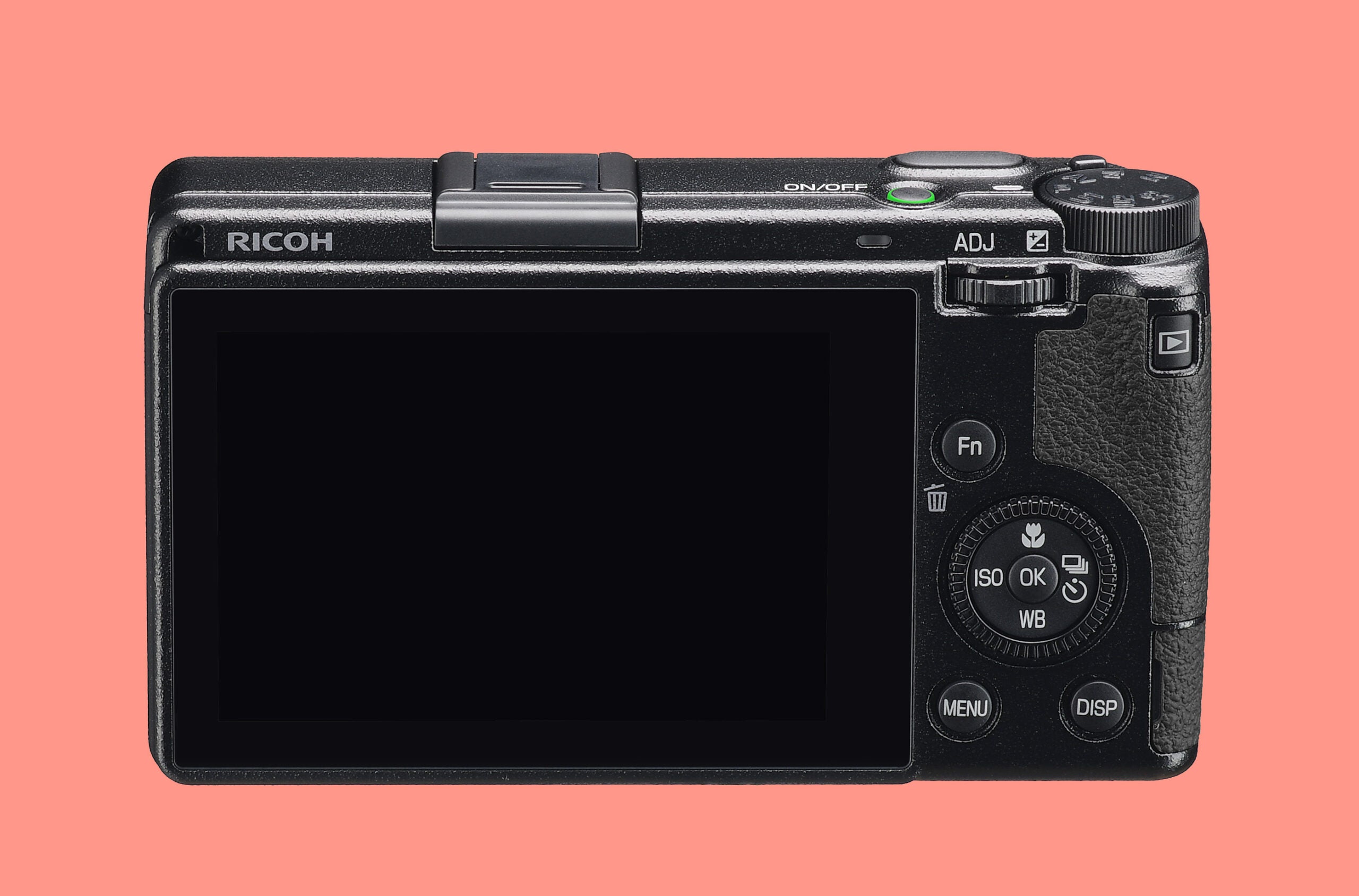 The rear of the new Ricoh GR IIIx