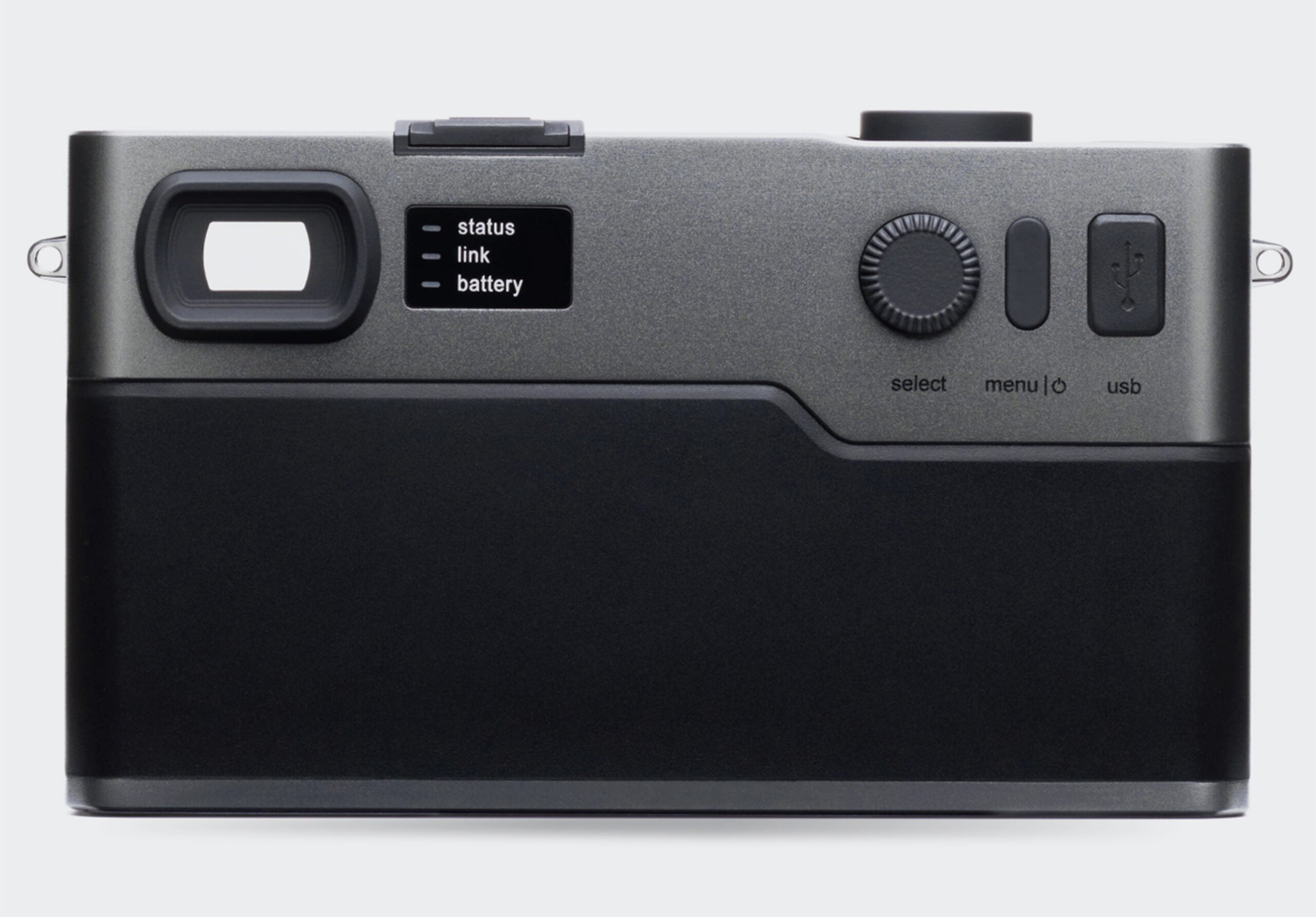 The rear of the new Pixii camera
