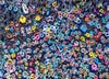 This image shows people in inner-tubes while they are attending a concert on a floating stage