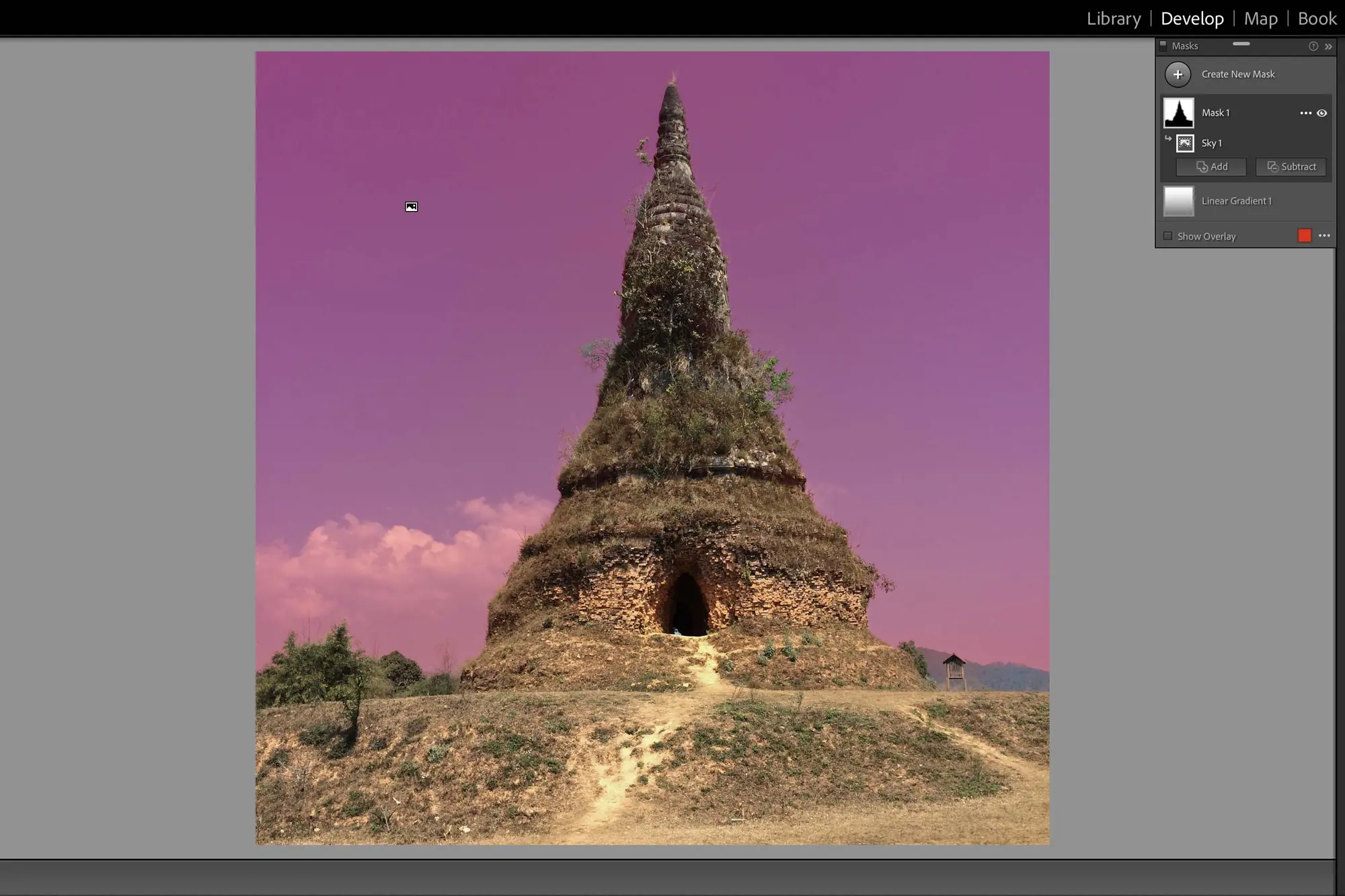 A screenshot of Adobe's updated masking tool