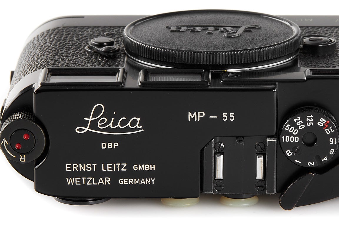 The Leica MP Black Paint No. 55