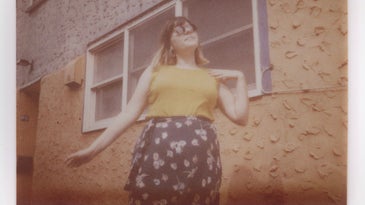 A sample photo shot with ultra rare Kodak Instant film.