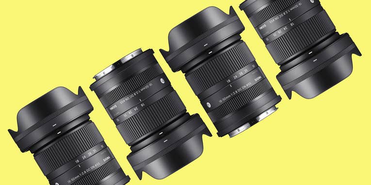 The Sigma 18-50mm f/2.8 DC DN is a lightweight zoom for APS-C mirrorless cameras