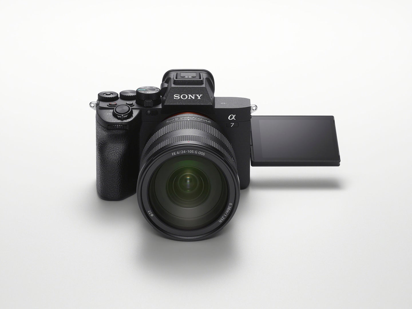 Sony A7 IV mirrorless camera flipped screen