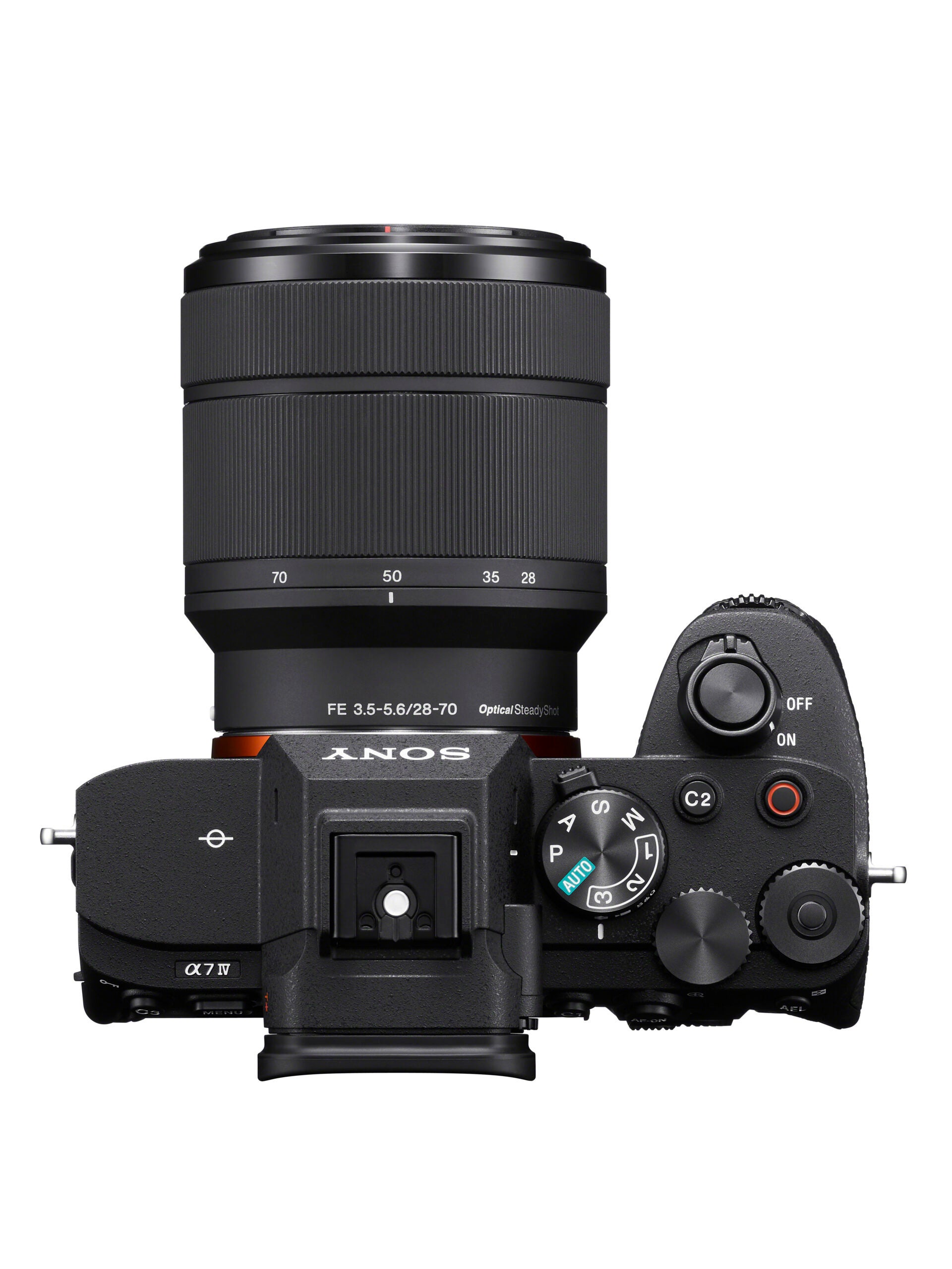 Sony A7 IV mirrorless camera top