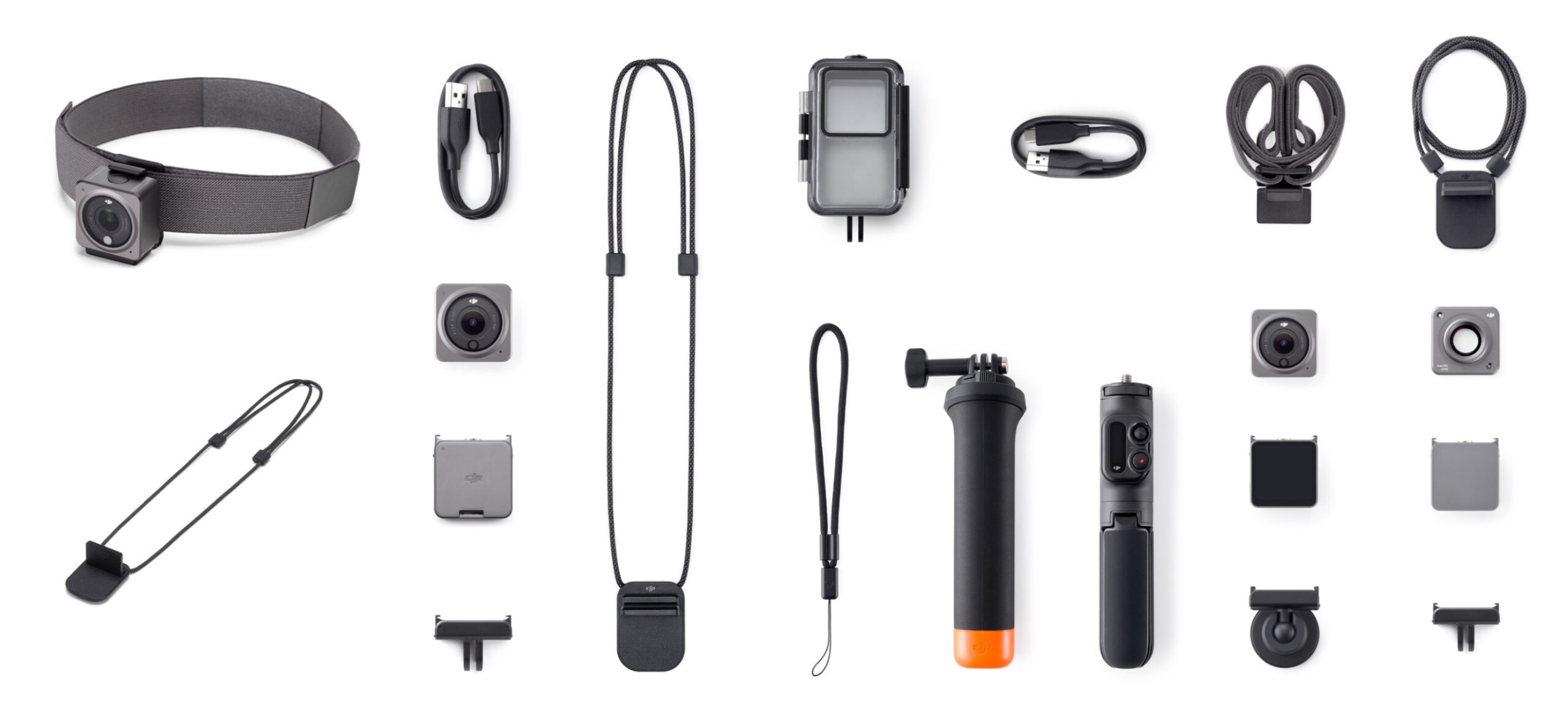 Accessories for the new DJI Action 2 POV camera.