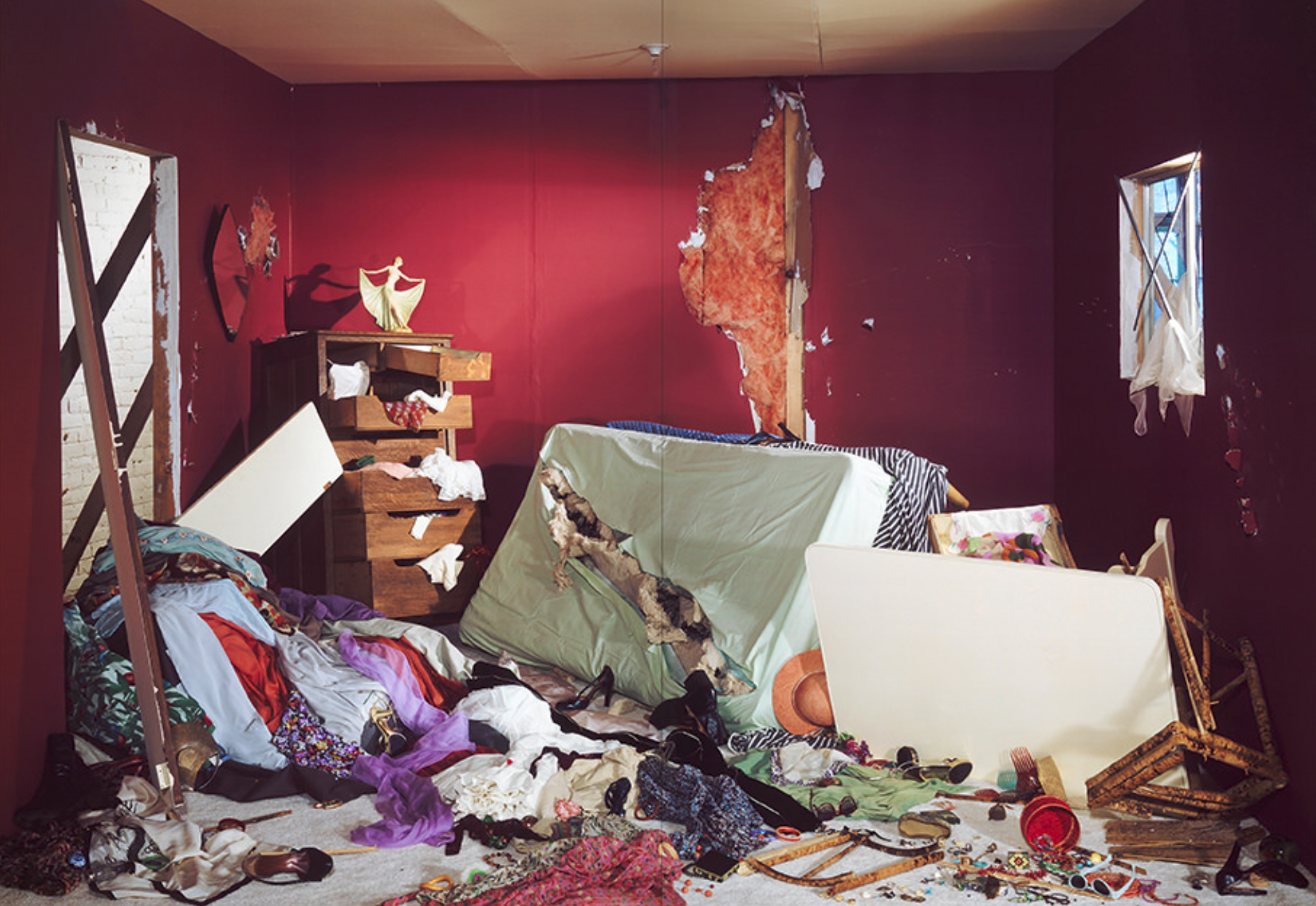"The Destroyed Room, 1978”