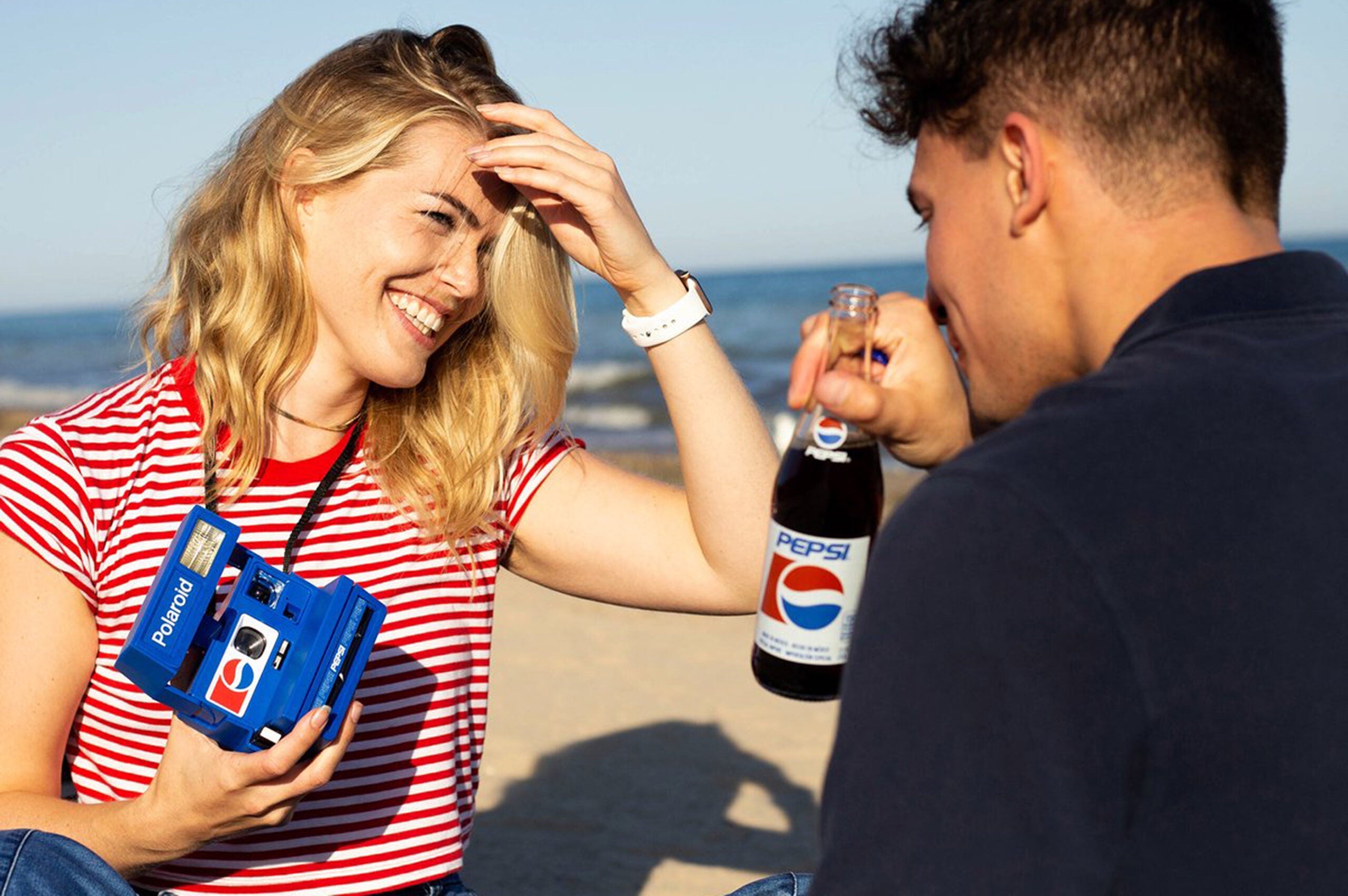 The new Pepsi x Polaroid 600 collaborative camera