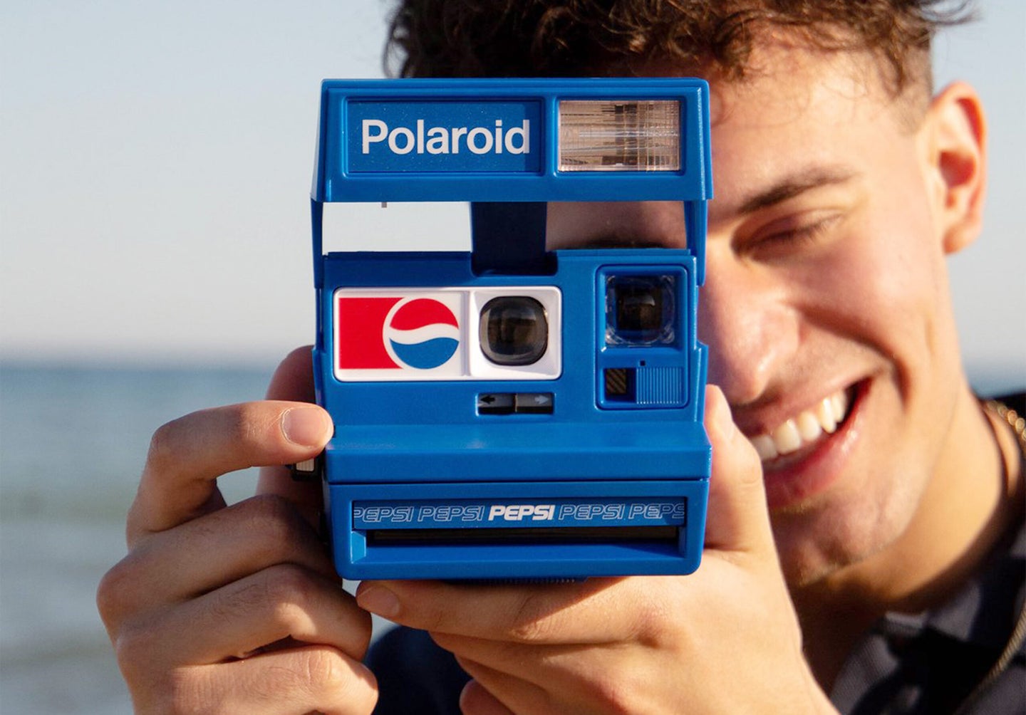 The new Pepsi x Polaroid 600 collaborative camera
