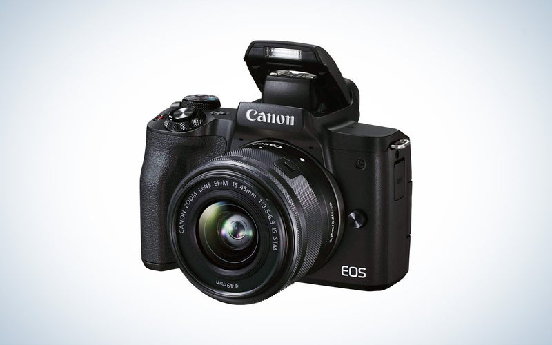 Canon EOS M50 Mark II mirrorless beginner camera