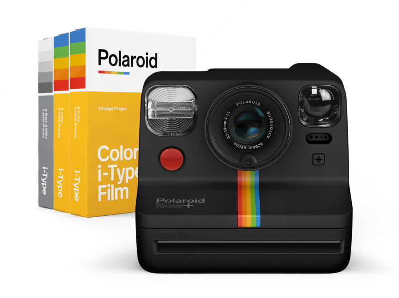 Polaroid Now+ Instant Camera Starter Set is the best gift for film photography.