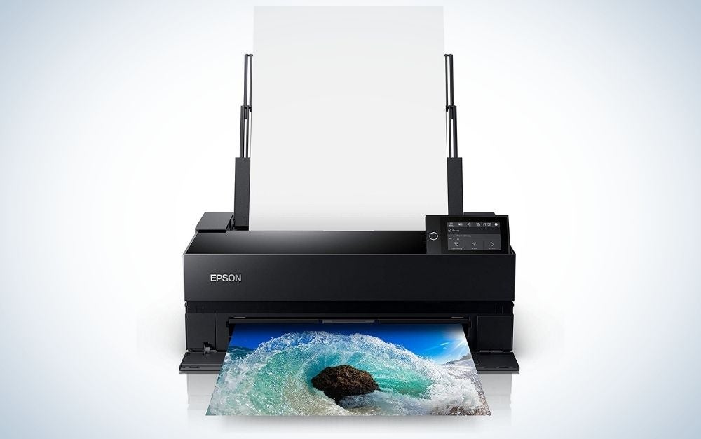 Epson SureColor P900 single-function inkjet printer is the best home printer for photos.