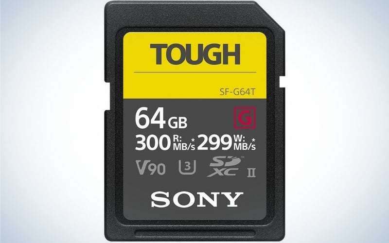 Sony SD card is the best travel gift.