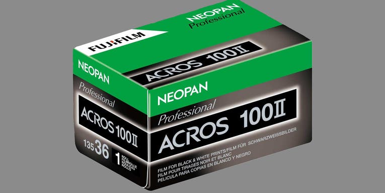 Fujifilm Acros II black-and-white film is 50 percent off at Adorama right now