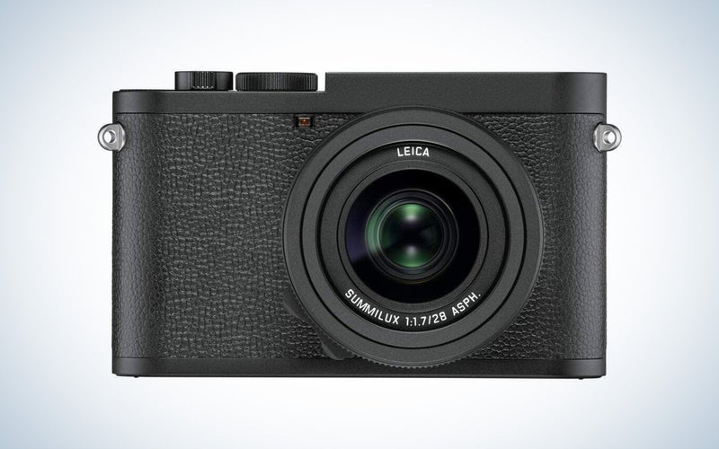 The Leica Q2 Monochrom digital compact camera