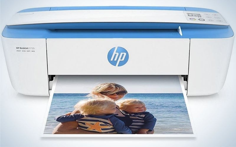 HP DeskJet 3755 is the best cheap printer.
