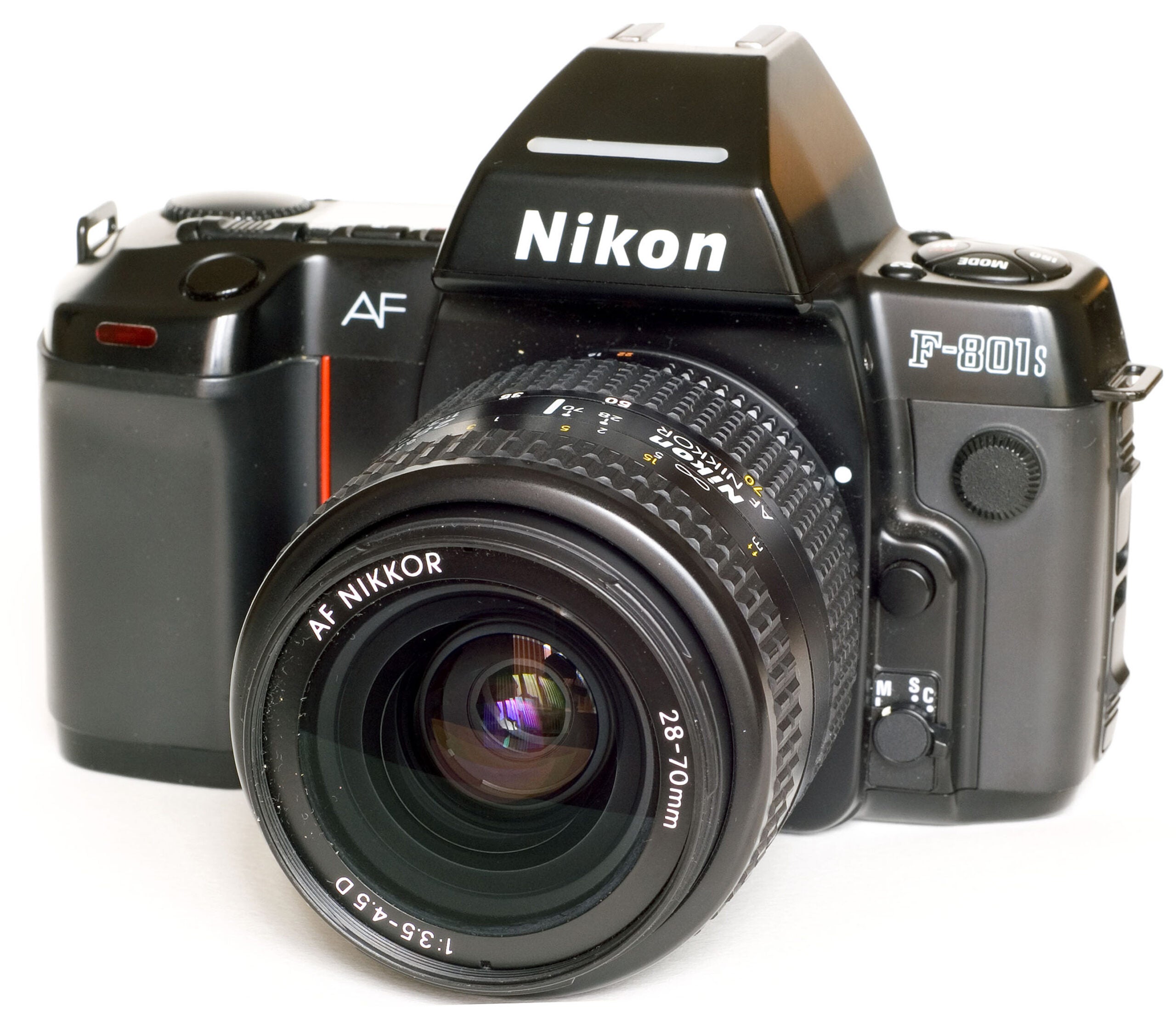A Nikon F-801