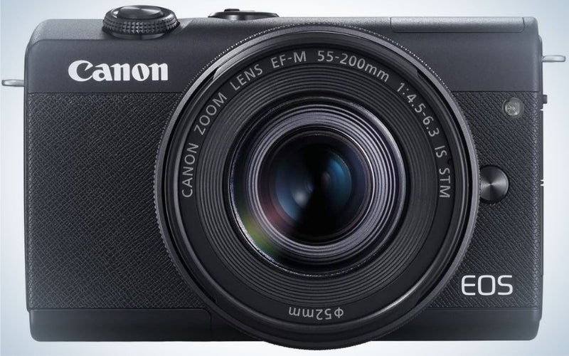 Canon EOS M200 is the best compact camera.