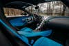 car interior with blue trim