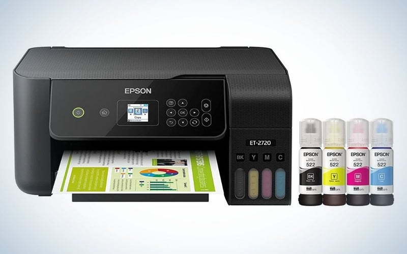 Epson EcoTank ET-2720 is the best sublimation printer for beginners.