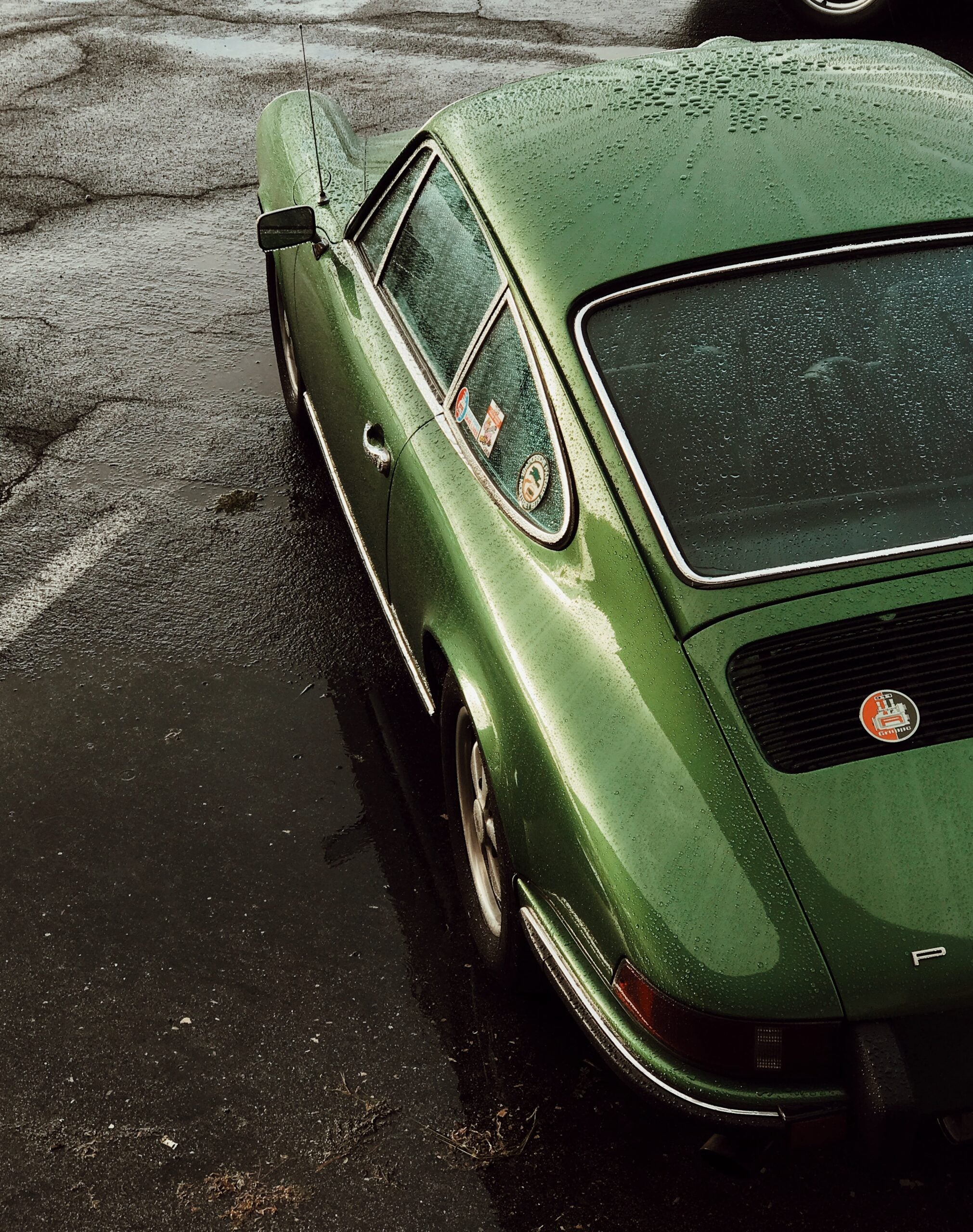 Top view car photograph