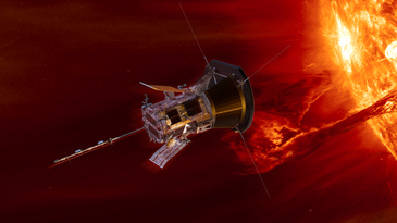 NASA probe sends back photos from inside the sun’s atmosphere for the first time ever