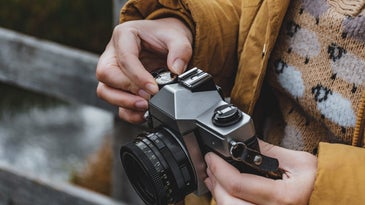 A film camera