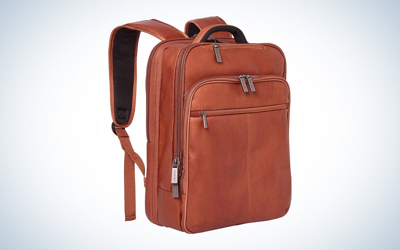 Kenneth Cole reaction leather backpack