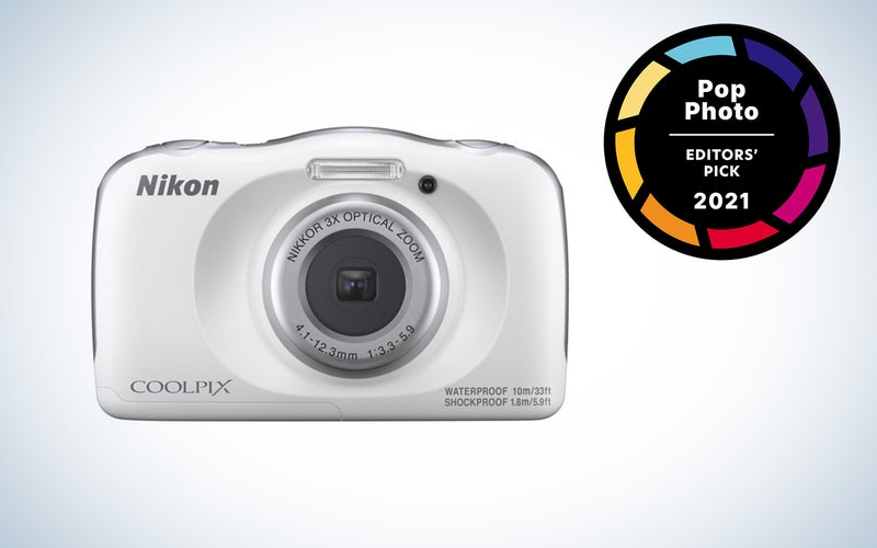 Nikon Coolpix W150 is the best camera for kids.