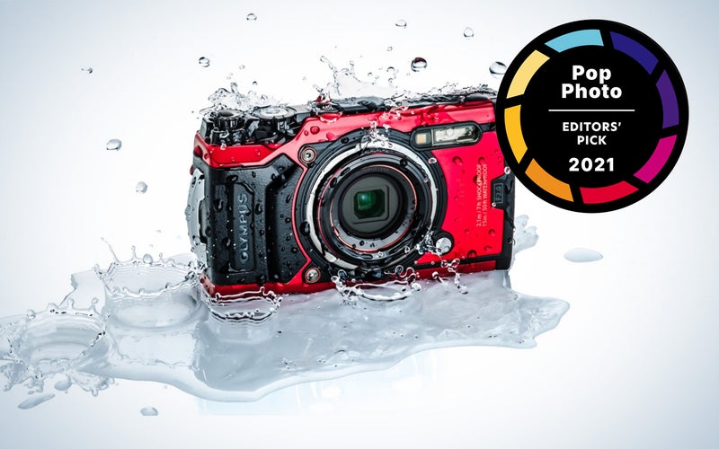 The Olympus TG-6 Tough is the best camera for kids.