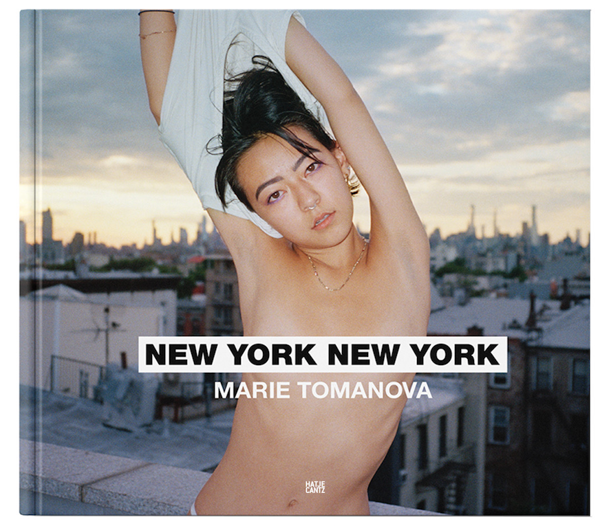A capa do novo livro de Marie Tomanova, "Nova Iorque, Nova Iorque."