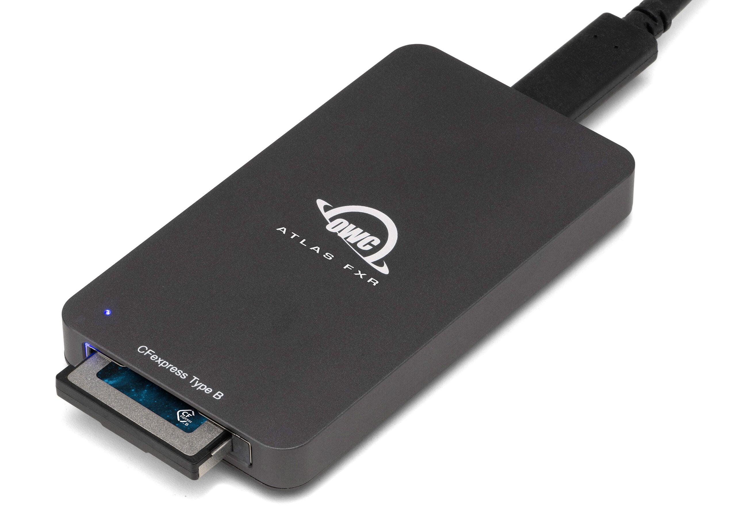 The new OWC CFexpress memory card reader.
