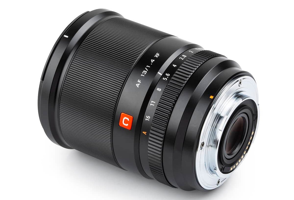 The new Viltrox 13mm f/1.4 AF lens for Fujifilm X-mount.