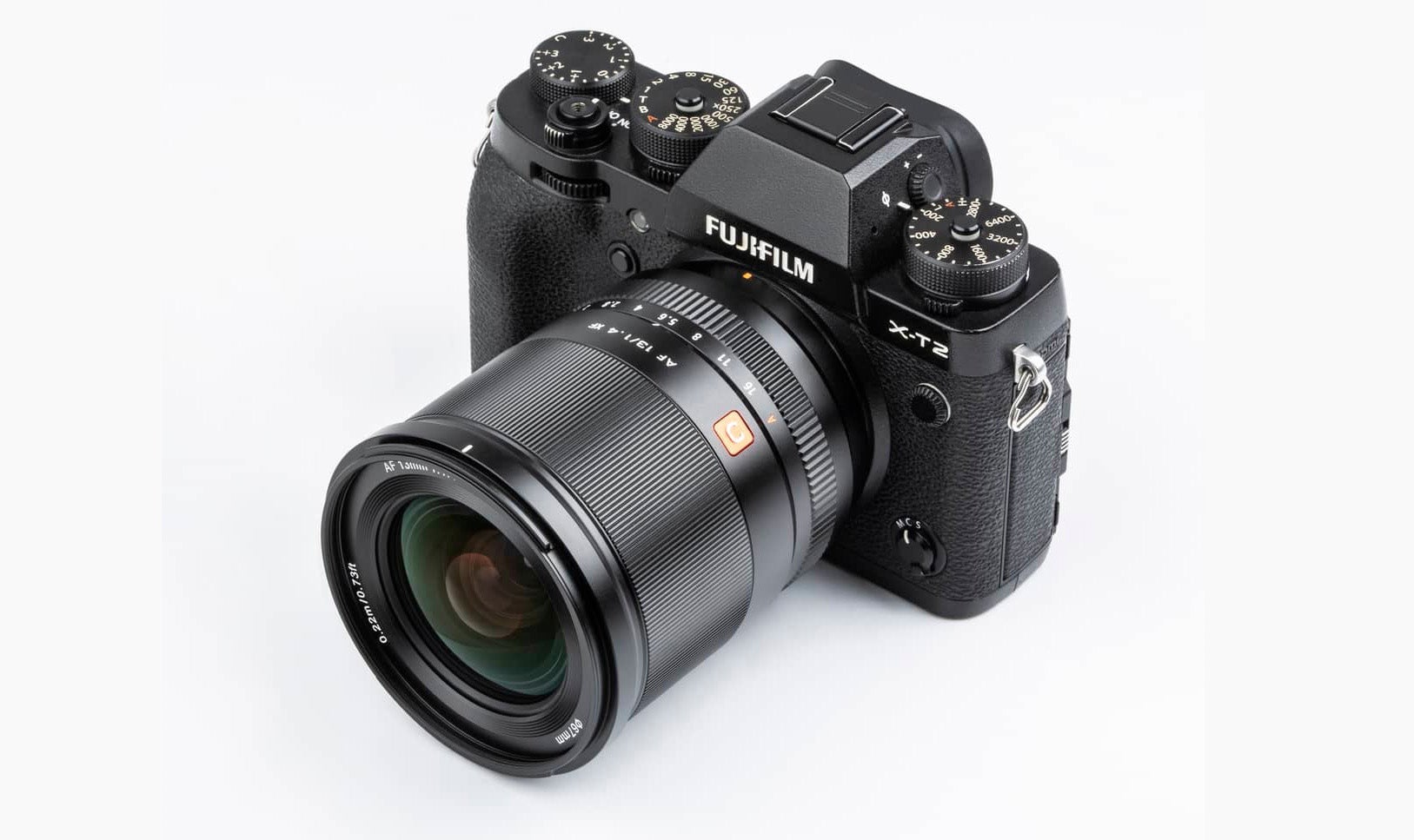 The new Viltrox 13mm f/1.4 AF lens for Fujifilm X-mount.