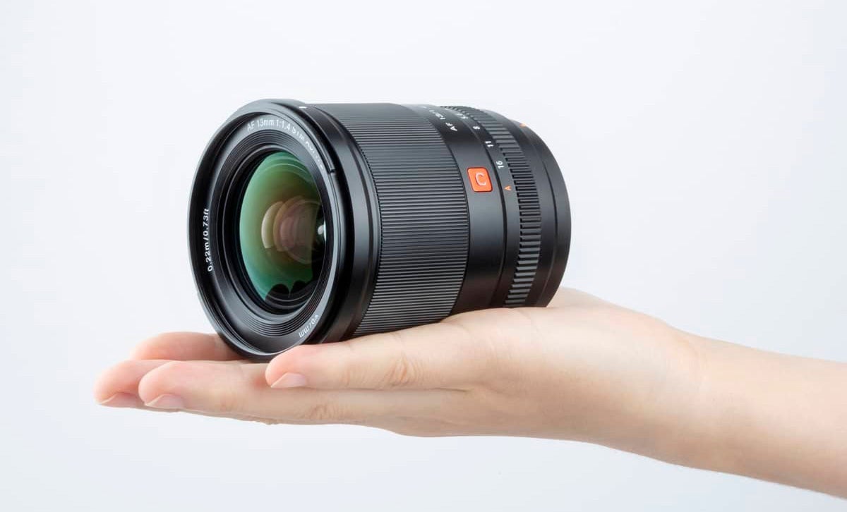 The new Viltrox 13mm f/1.4 AF lens for Fujifilm X-mount.