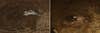 A detail comparison of the most recent 717-gigapixel scan (left) and a previous 1-gigapixel scan.
