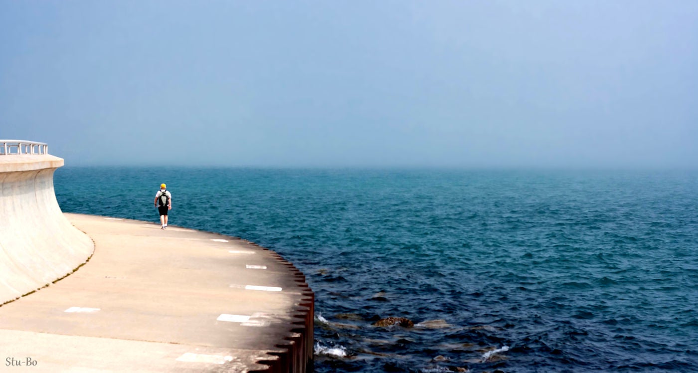 The Chicago waterfront.