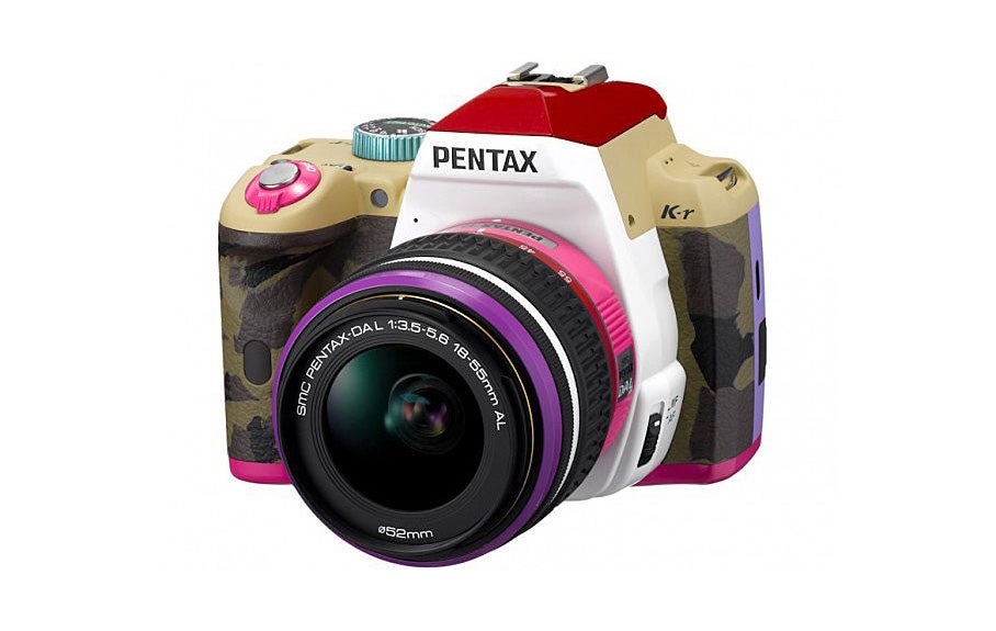 A limited edition version of the Pentax K-r. Ricoh wants to offer its Japanese customers more customizable options.