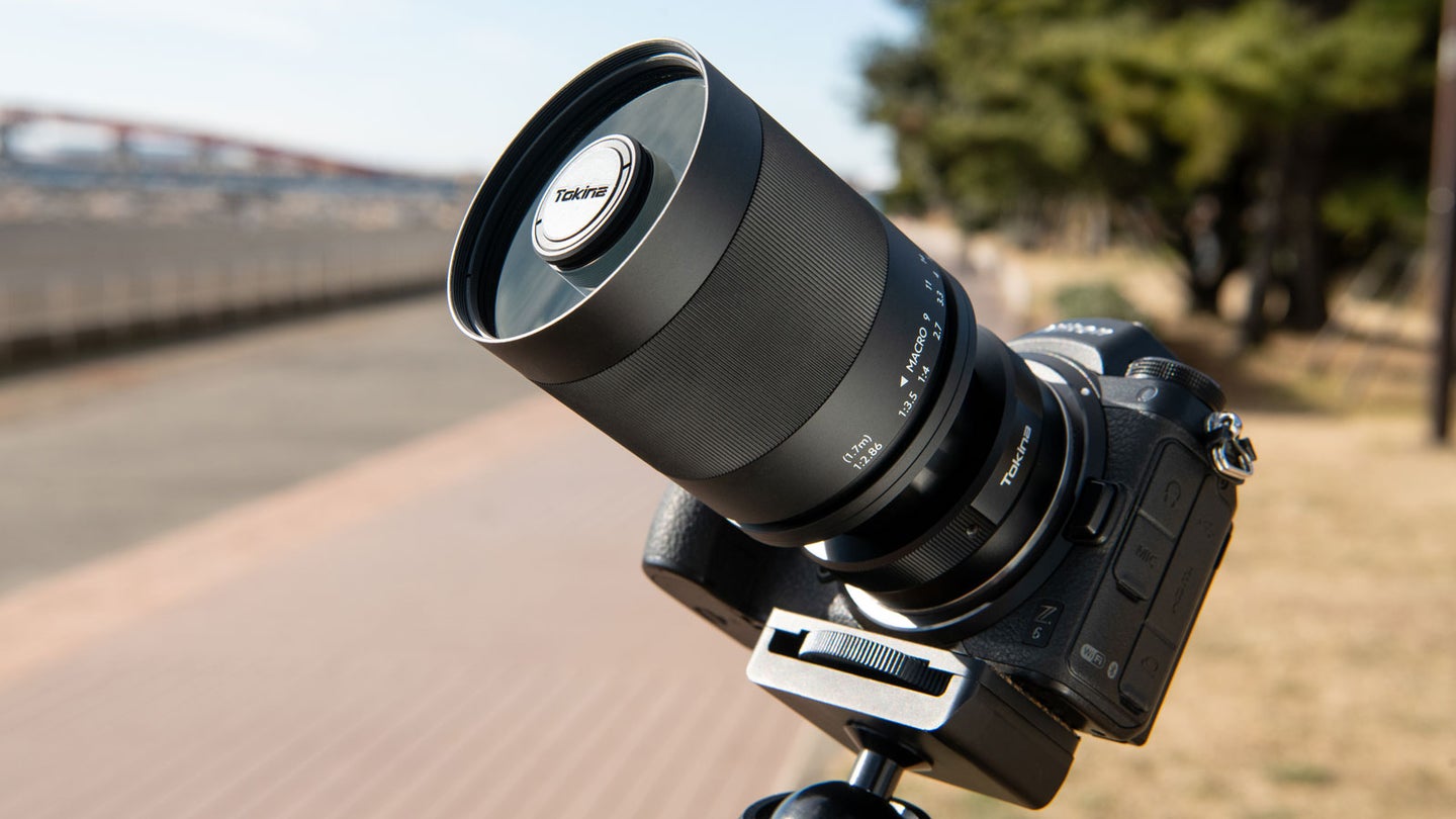 The new Tokina SZ Super Tele 500mm f/8 Reflex MF