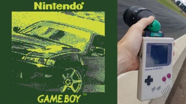 Someone hacked a Game Boy Camera to shoot with Canon DSLR lenses