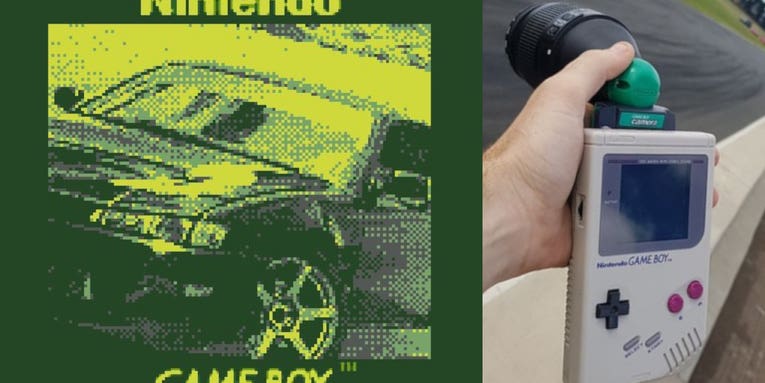 Someone hacked a Game Boy Camera to shoot with Canon DSLR lenses