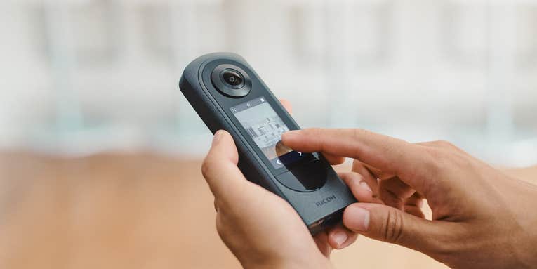 The new Ricoh Theta X 360 camera has a touchscreen, swappable batteries, and more