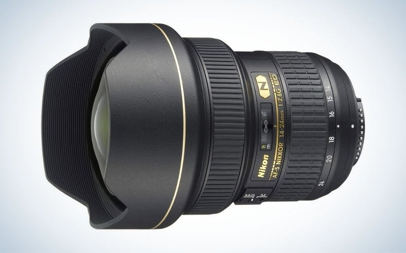 AF-S NIKKOR 14–24mm f/2.8G ED is the best for real estate.