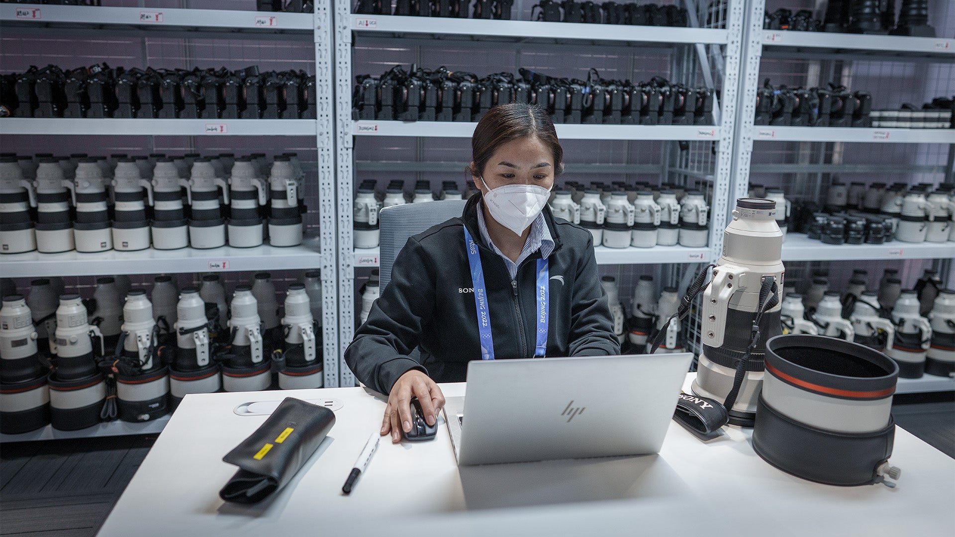 Sony Pro Services is on hand at the 2022 Winter Games.