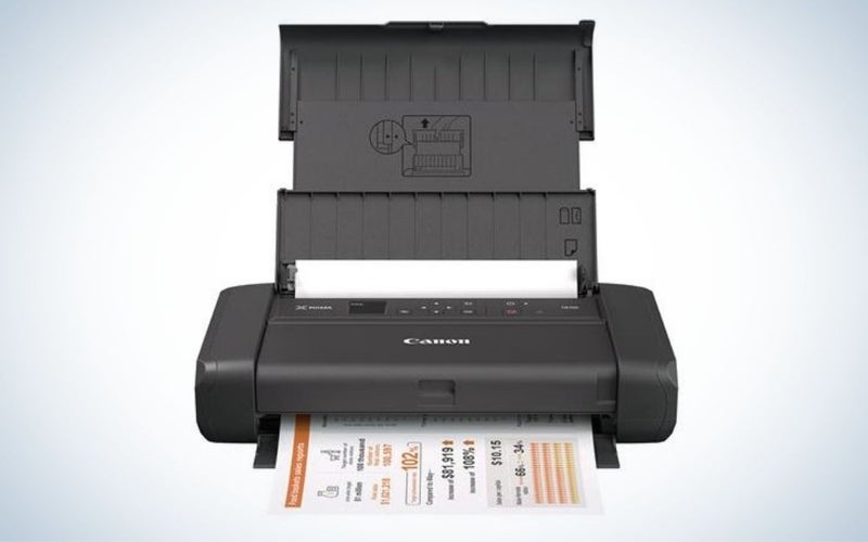 Canon Pixma TR150 is the best inkjet printer on the go.