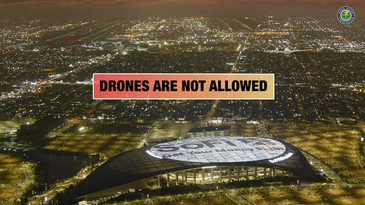 Drones are not allowed at the super bowl